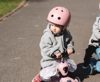 Scoot & Ride Kask Ochronny XXS-S dla dzieci 1-5 lat Rose - 580279 - zdjęcie 6